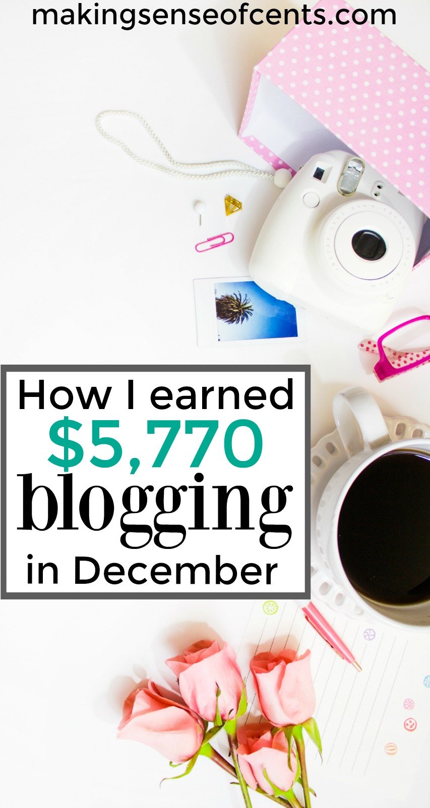 Find out how I earned $5,770 blogging in December. This is a great list!