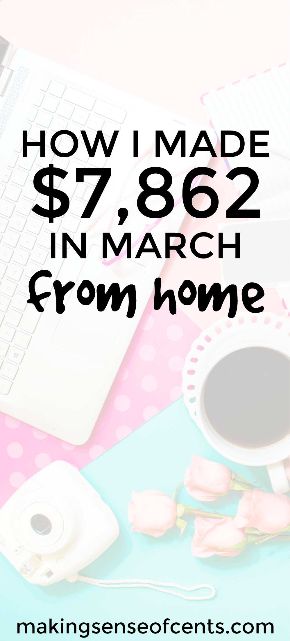 Find uot how I made $7,862 from working at home. This is a great list!