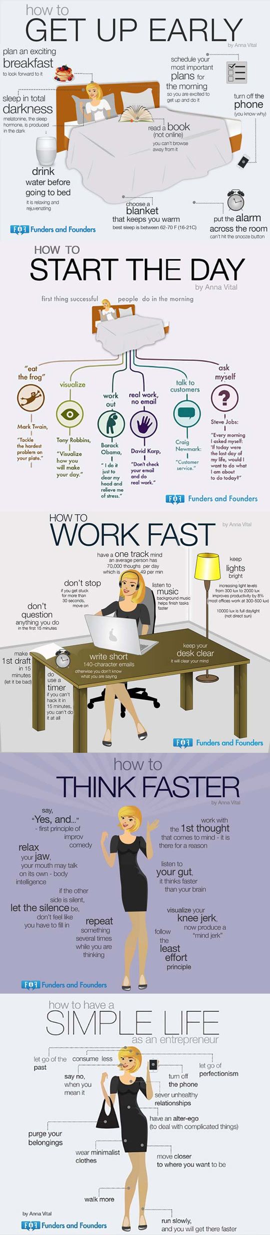 How to Be More Efficient