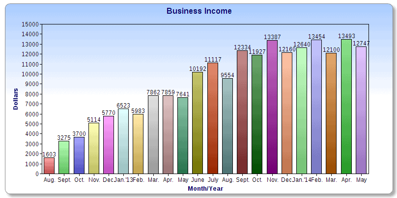 $12,747 in May - Beginning to Break Out My Business Income