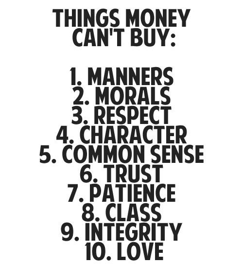 Money Can't Buy