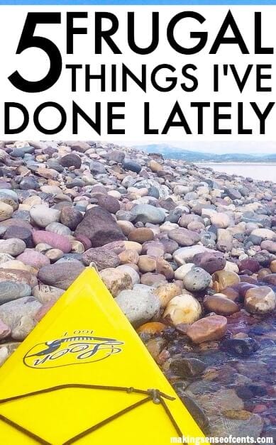 Frugal Things I've Done Recently - Living Frugally Tips