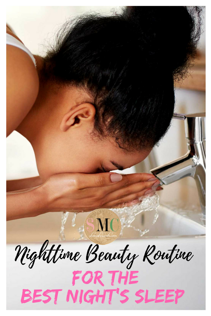 Nighttime Beauty Routine for the Best Night's Sleep via Atlanta Blogger, Danielle YB Vason of She Makes Cents