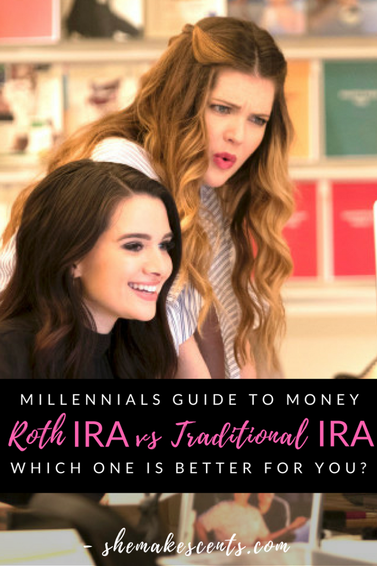 Roth IRA vs Traditional IRA: Which One is Better for You? from Millennial Personal Finance Blog, She Makes Cents | #budget #invest