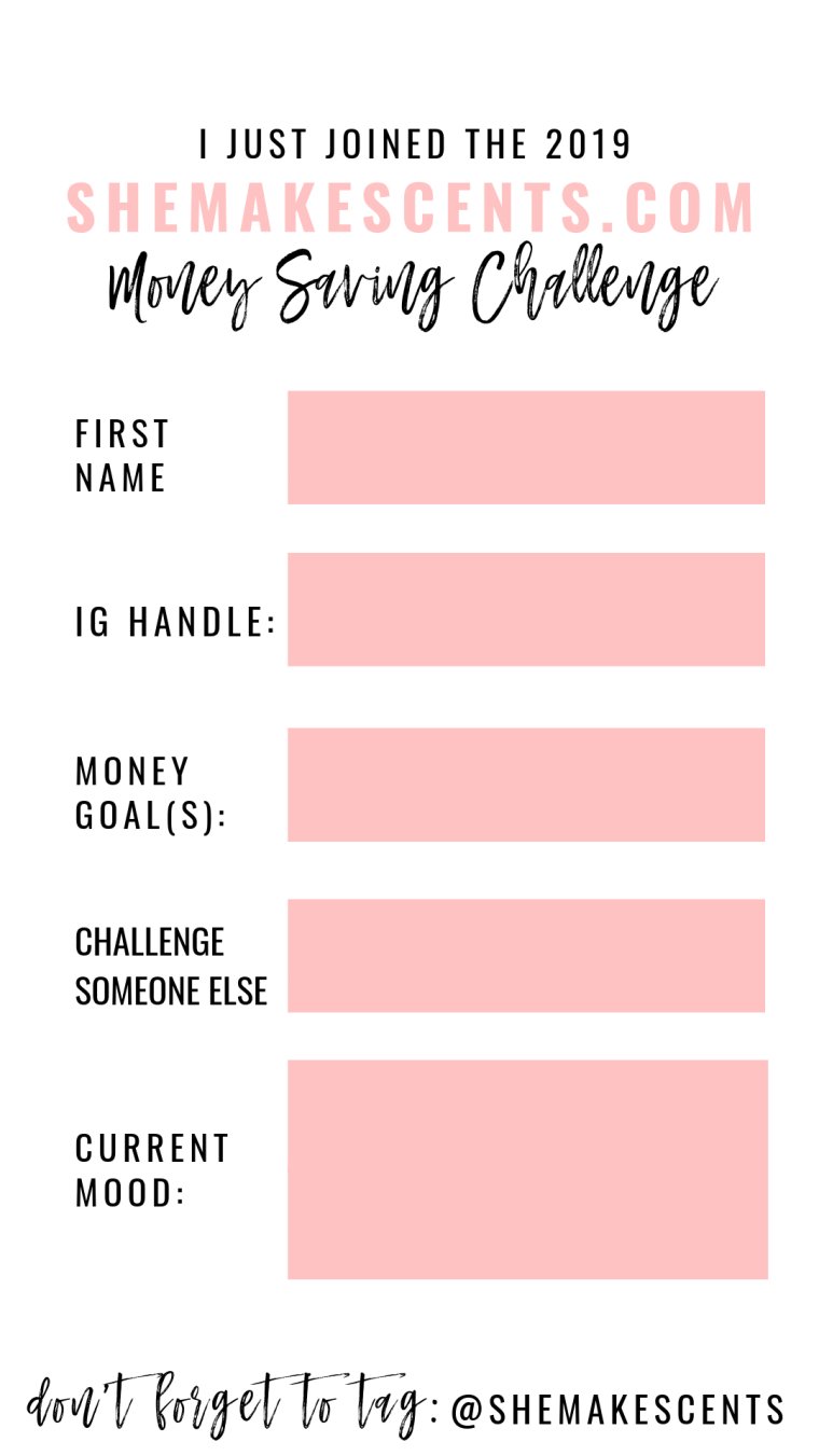 How to Join the Best Money Saving Challenge from Personal Finance Blog, She Makes Cents